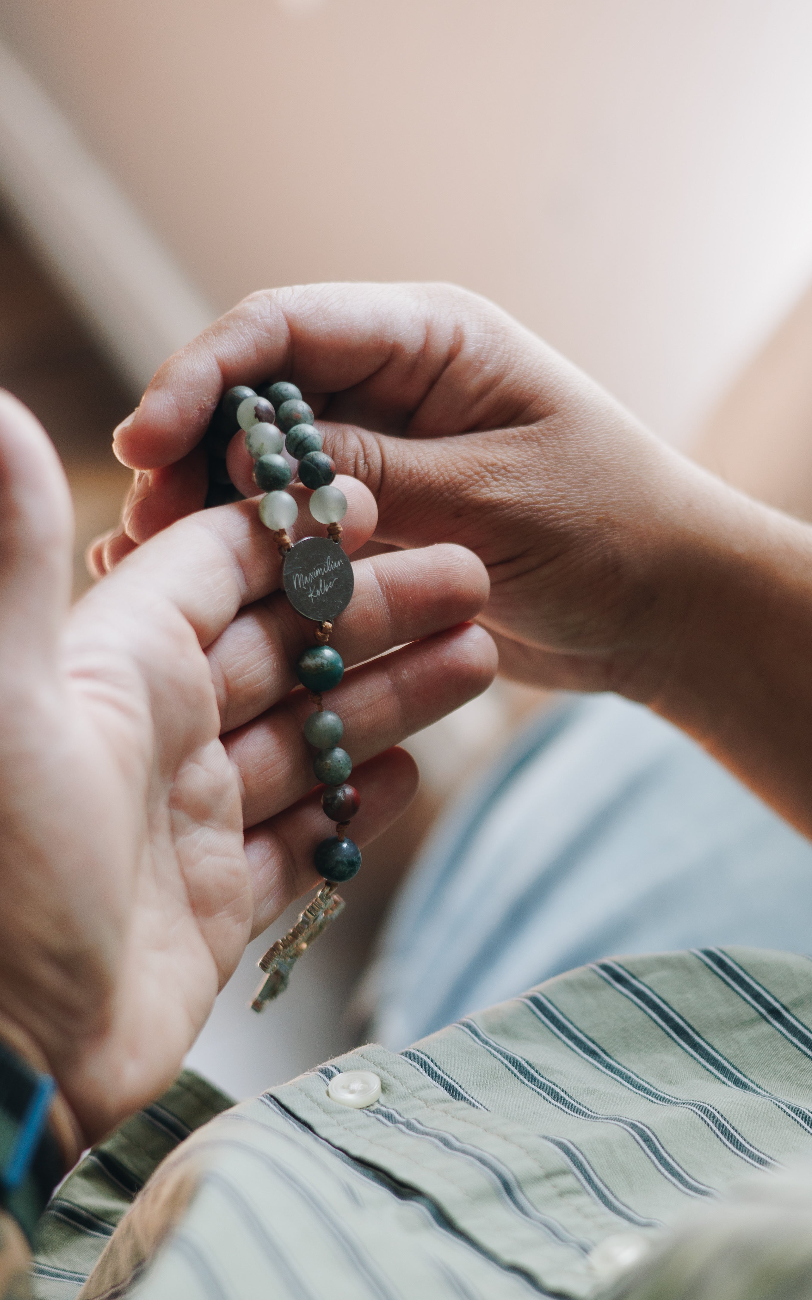 The Saint Maximilian Kolbe Rosary by Blessed Is She