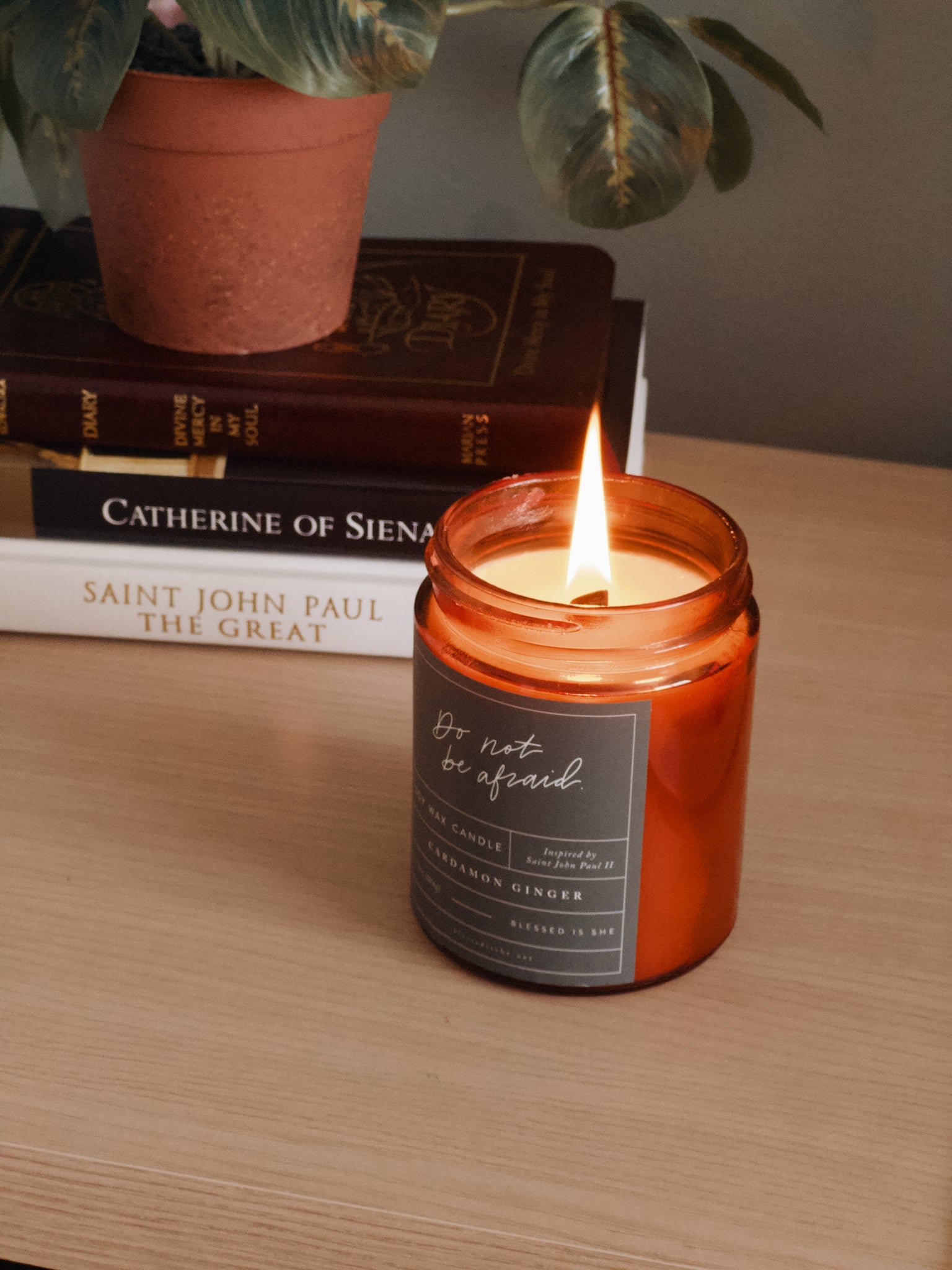 Do Not Be Afraid Inspired by St. John Paul II Soy Candle